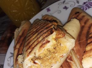 صورة لوصفة بانيني بدون آلة بانيني ❤️⁩🥖🌭