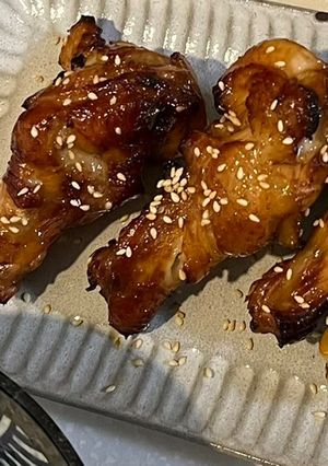 日式醬燒雞小腿（簡易氣炸鍋料理） 的食譜成品照片