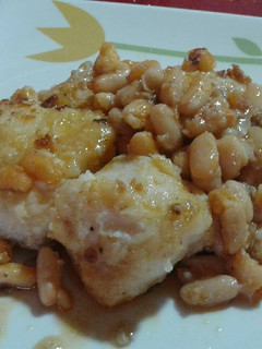 Una foto de Bacalao a la llauna