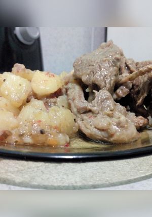 Una foto de Bife a la olla
