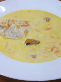 Una foto de Sopa marinera