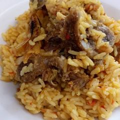 A picture of Palmoil rice.