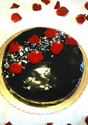 Foto di Mud cake con crema al mou salato