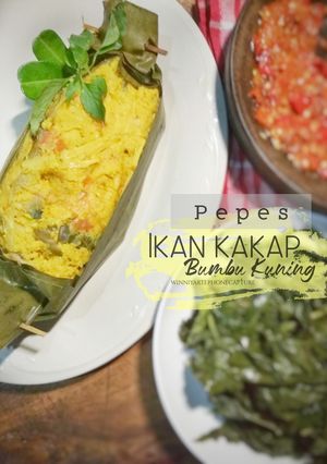 Foto resep Pepes Kakap Bumbu Kuning