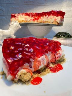 صورة لوصفة تشيز كيك بالرمان 😍💖