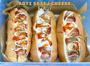 Gambar Roti Sosej Cheese Kukus