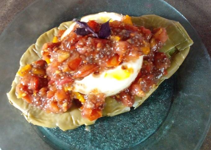 Nopal asado con salsa ? cosecha de nopal, tomate, morrón, ajo Receta de  ú Cookpad