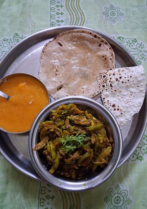 A picture of Tindora masala.
