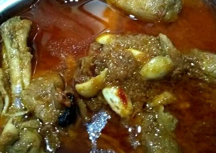 Recipe of Quick Chicken Badaami Karahi