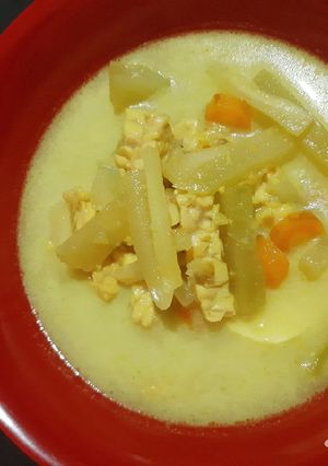 Foto resep Sayur Labu Siam Kuah Kuning