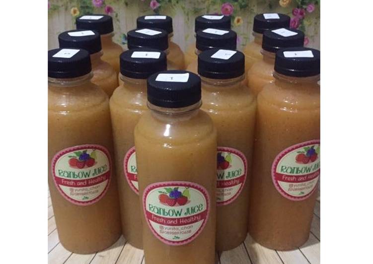 Resep Diet Juice Pear Kiwi Carrot Orange yang Enak Banget