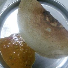 A picture of Kambu dosai.