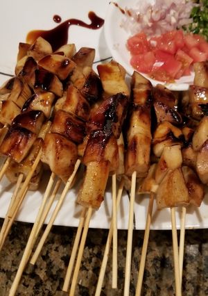 Foto resep Grilled King Oyster Mushroom(Sate Raja Jamur Tiram)