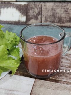 Foto resep Jus Selada Semangka