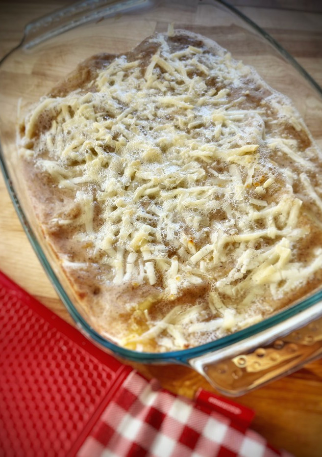 Una foto de Canelones especiados de bacalao