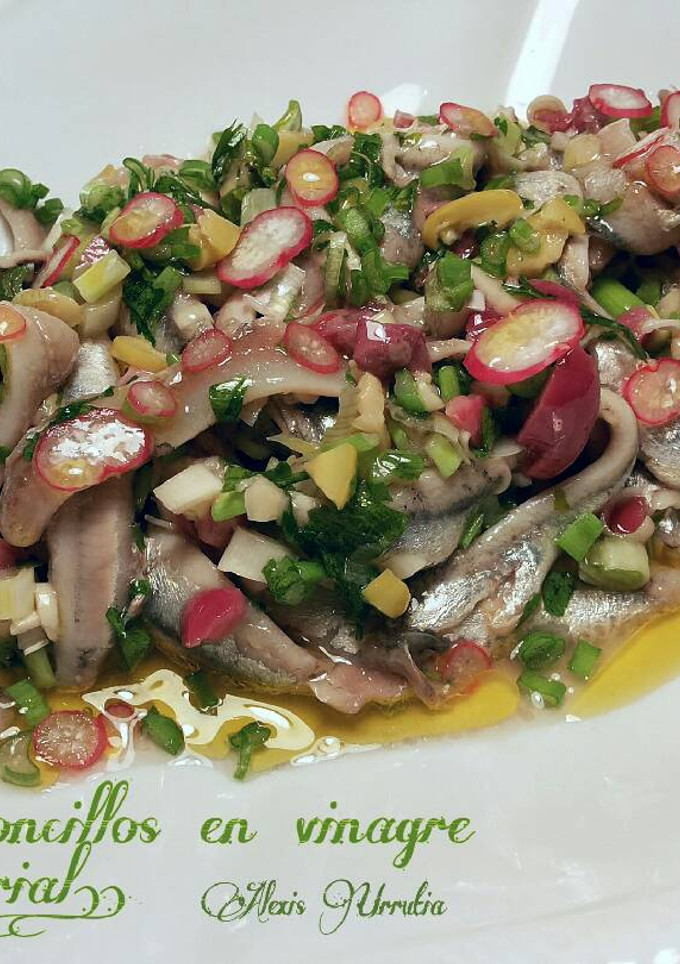 Una foto de Boqueroncillos en vinagre a la imperial