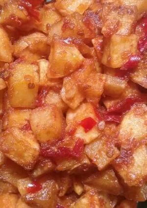 Foto resep Sambal goreng kentang