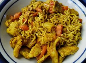 Una foto de Ramen Nivel 03 (Chicken Vindaloo)