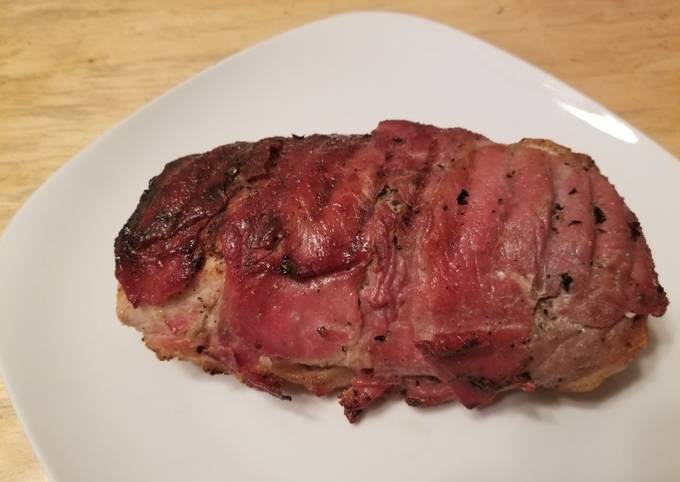 Simple Way to Prepare Favorite Smoked Prosciutto Wrapped Pork Loin