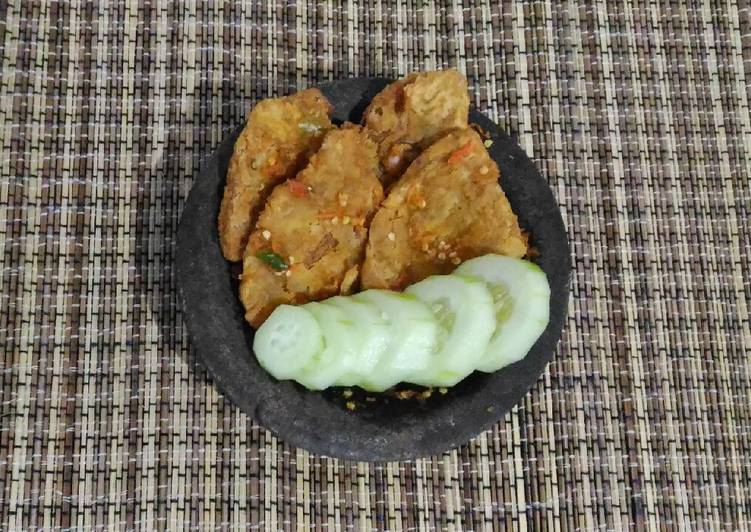 Telur Dadar Crispy Geprek