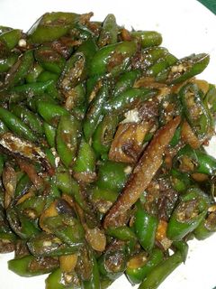 Foto resep Oseng ikan klotok cabe hijau pedas