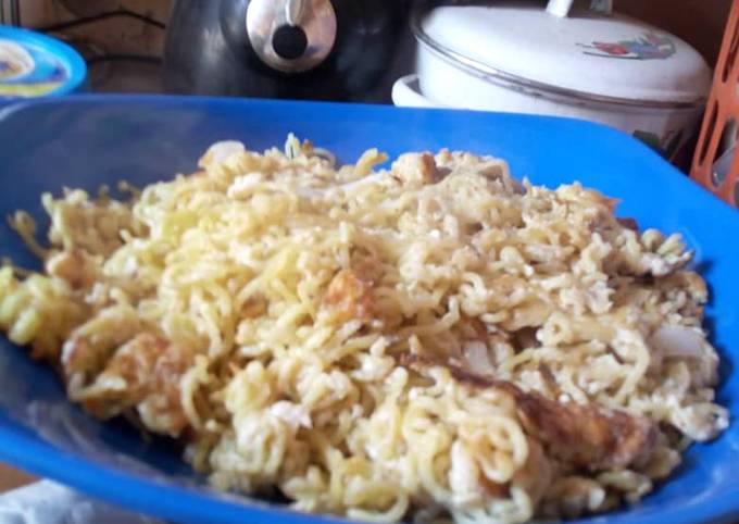 Recipe of Thomas Keller Scrambled egg and noodles