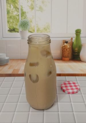 Foto resep Es Kopi Creamy Matcha
