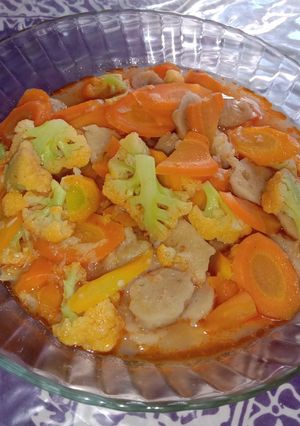 Foto resep Capcay Bakso Sederhana