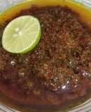Sambal Jeruk Nagih Cecabean Keriting Hijau