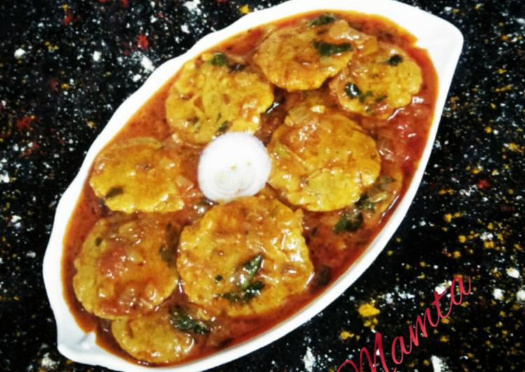 Sindhi Besan tikki Curry