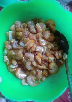 Foto resep Udang asam manis simple badai