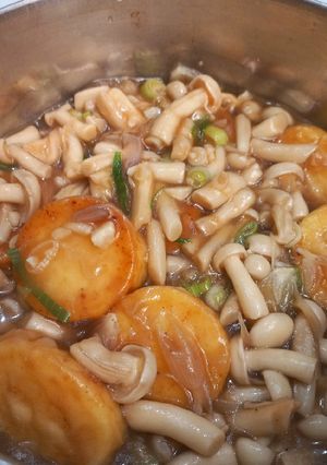 Foto resep Tofu tumis jamur shimeji