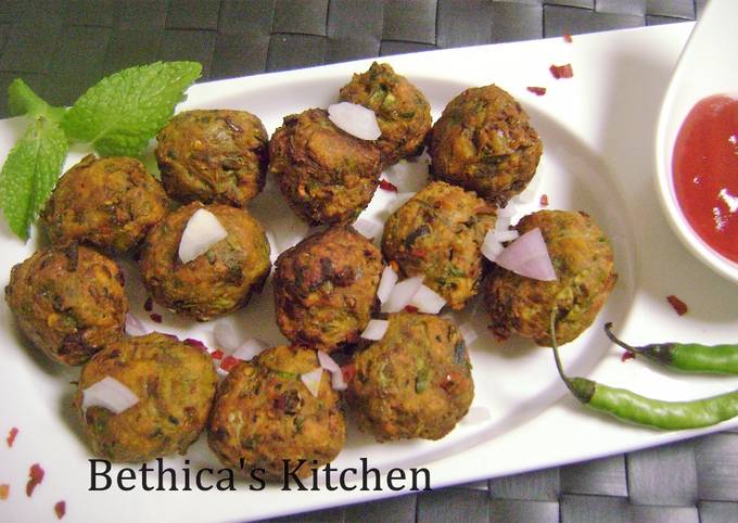 Ramadan Special - Vegetable Peel Pakora / Fried Fritters