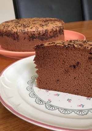 Foto resep Chocolate Castella Cake