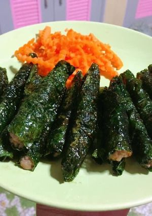 รูปของ หมูห่อใบชะพลู