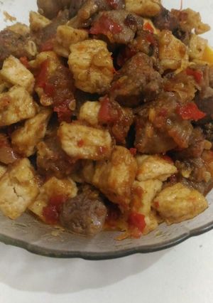 Foto resep Sambal Tahu mix rempela ati