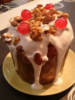 Una foto de Pan dulce navideño