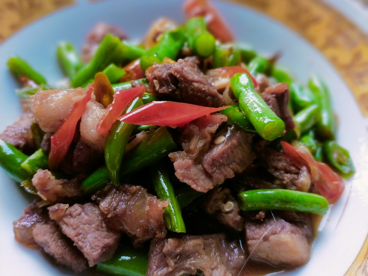  Cara gampang memasak Tumis Buncis daging sapi dijamin lezat