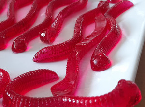 Una foto de Gomitas de gelatina