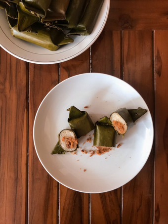 Anti Ribet, Buat Lemper Isi Abon Bunda Pasti Bisa