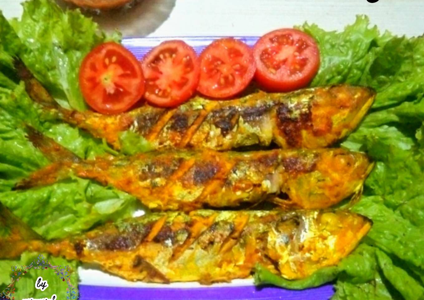 Kembung bakar ala Padang