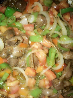 A picture of Gizzard sauce.