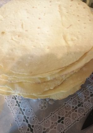 Tortilla lap🥗 készitése 🌶️🥗 kukorica lisztes tojás mentes! recept fotója
