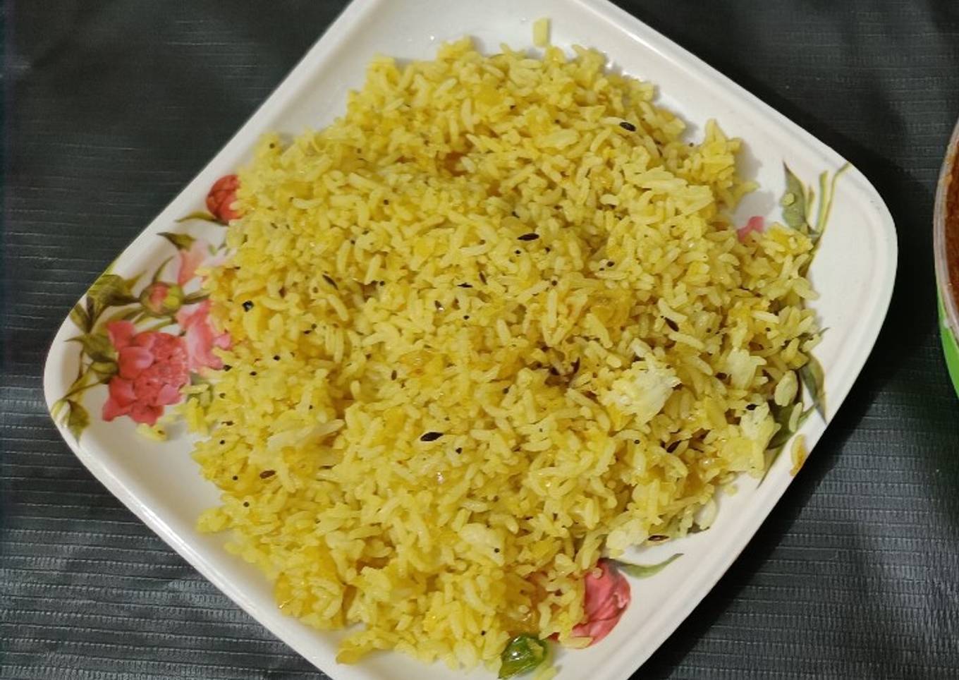Yellow Jeera Rice