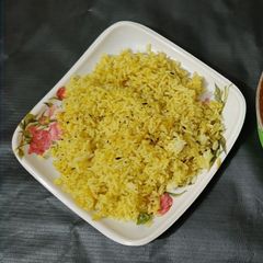 A picture of Yellow Jeera Rice.
