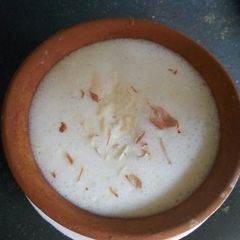 A picture of Almond lassi.