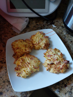 Una foto de Pizza bites keto