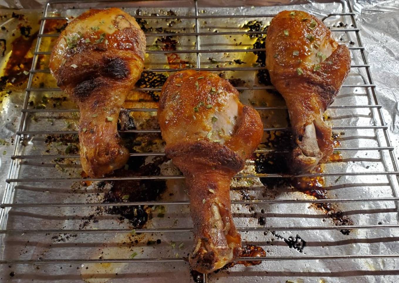 Mango Habanero Chicken Legs