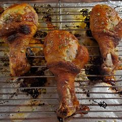 A picture of Mango Habanero Chicken Legs.