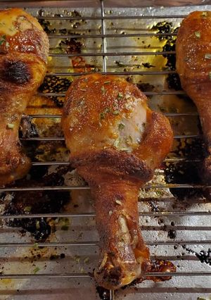 A picture of Mango Habanero Chicken Legs.